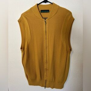 Men’s Robert Trent Jones Wool Golf Zip Up Vest